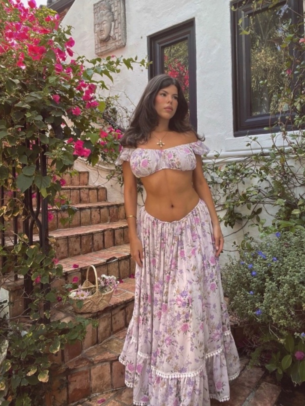 Adeirlina 2 Piece Floral Set | Size Medium | NWT